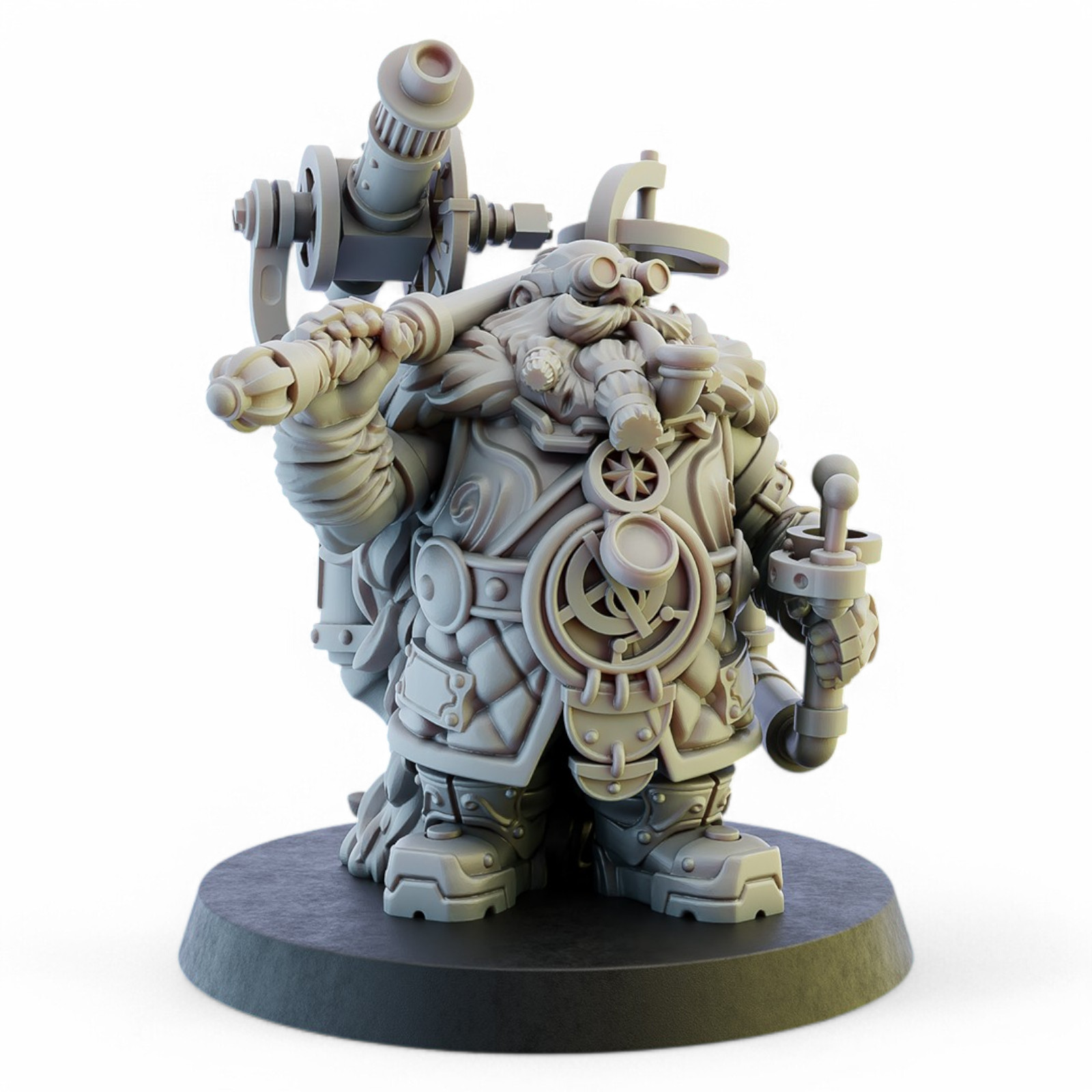 Nains Gunner Von Drakkar statuette de collection haute résolution - 2