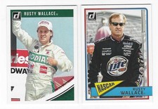 Lot of 2 Different Rusty Wallace Nascar Racing Cards