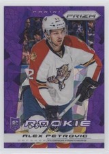 2013-14 Panini Prizm Purple Cracked Ice Prizm Alex Petrovic #241 xp6