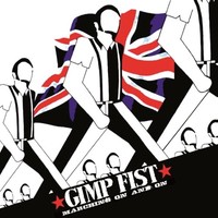 Gimp Fist - Marching On And On Clear W/ Blue'n' Black Splatter Vinyl - G72Z