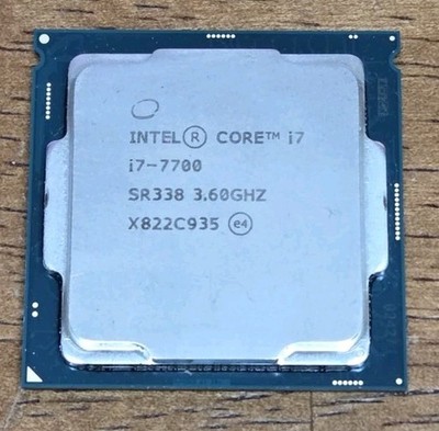 Intel Core i7-7700 3.6 GHz 8 GT/s LGA 1151 Desktop CPU Processor SR338