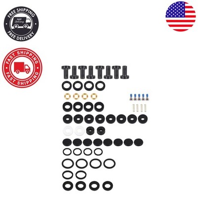 Complete 6mm Faucet Repair Kit Compatible with T&S Brass - Durable Rubber Parts