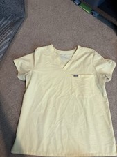 Yellow Rare Limited Time Only Figs Scrub Set