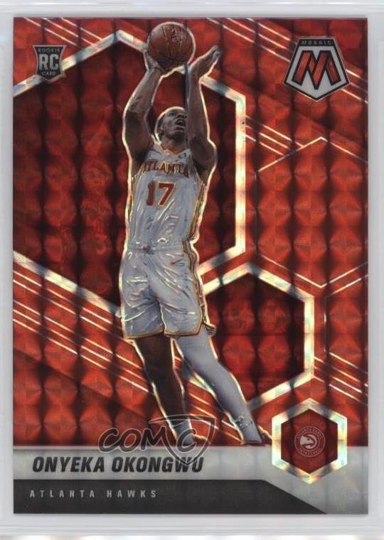 2020-21 Panini Mosaic Rookie Red Mosaic Prizm Onyeka Okongwu #225 1d59