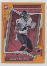 2022 Panini Rookies & Stars Rookies Orange 40/175 Arnold Ebiketie #187 1c3k