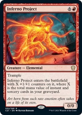 Inferno Project #52 (NM) Commander 2021 MTG