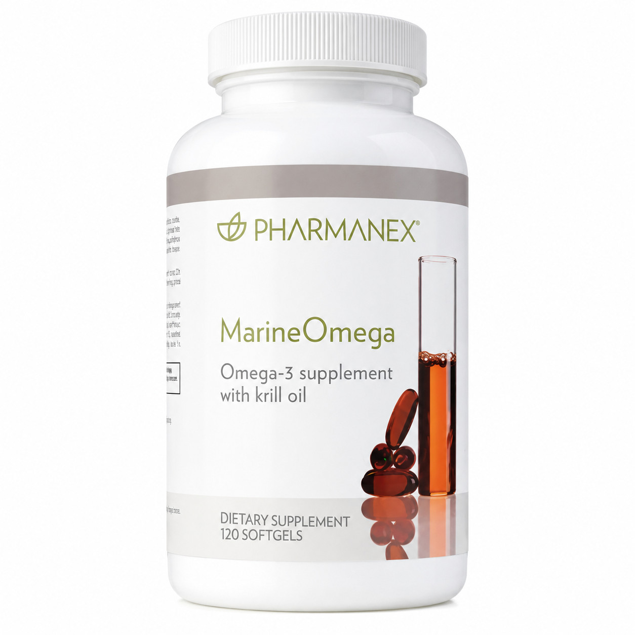 Nu Skin Pharmanex MarineOmega Omega 3 Fish Oil 120 Softgels New Sealed