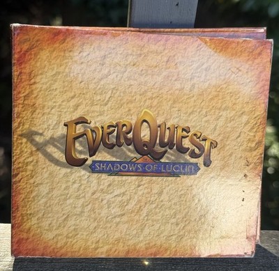 EverQuest Shadows of Luclin Expansion (PC, 2001) 3 CD-ROM - Complete 3 Disc Set