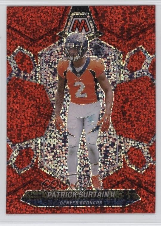 2024 Panini Mosaic Red Sparkle Prizm Patrick Surtain II #70 1e0