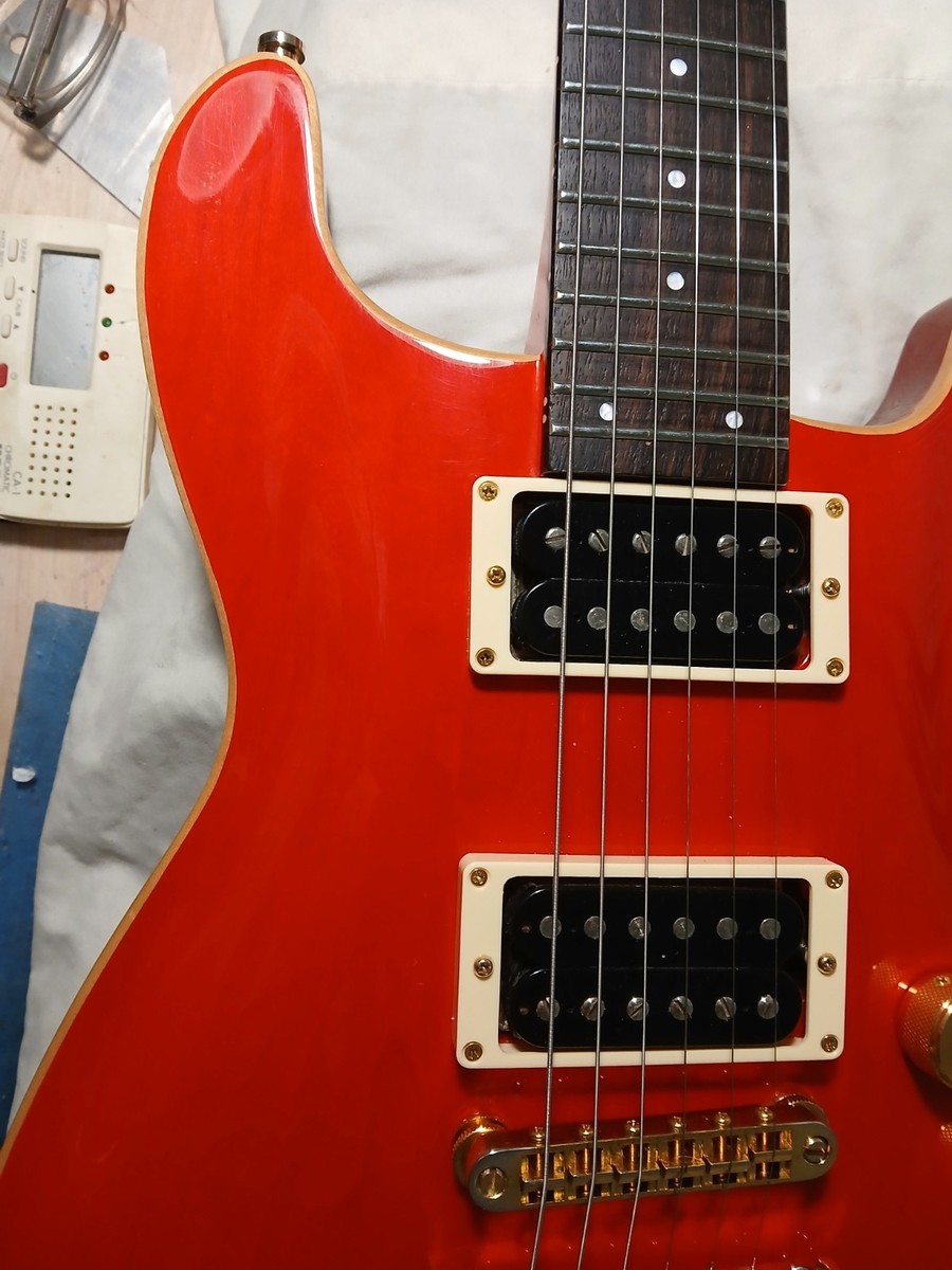 Rare 95' Fernandes APG100 USA-SERIES 1pc. Honduran Body-2Pc Carved