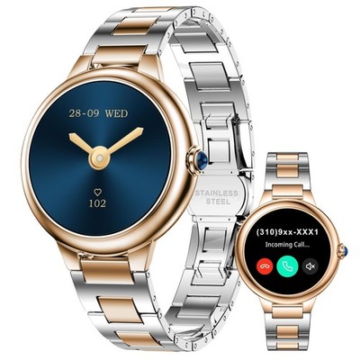 Luxury Smart Watch 1.19 inches AMOLED Heart Rate Sleep Monitor SOUYIE 2026 Women