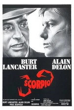 Scorpio 1973 - Burt Lancaster - Belgium - Classic Movie Poster