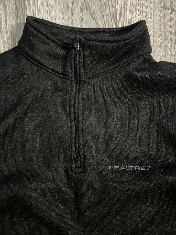 Realtree Quarter Zip Hunting Fleece (Men’s Size L) - Image 2 of 3
