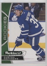 2016 Upper Deck Parkhurst Rookies Previews Auston Matthews #PR-10 card