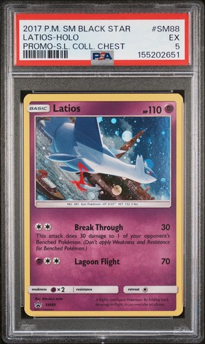 Latios graded PSA 5 for sale on eBay