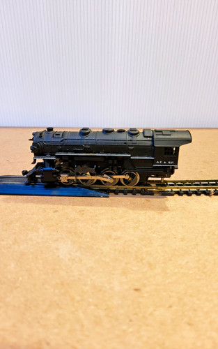 De colección. Locomotora de vapor ATLAS escala N 10122 analógica DC negra. Funciona muy bien | Condition: Used