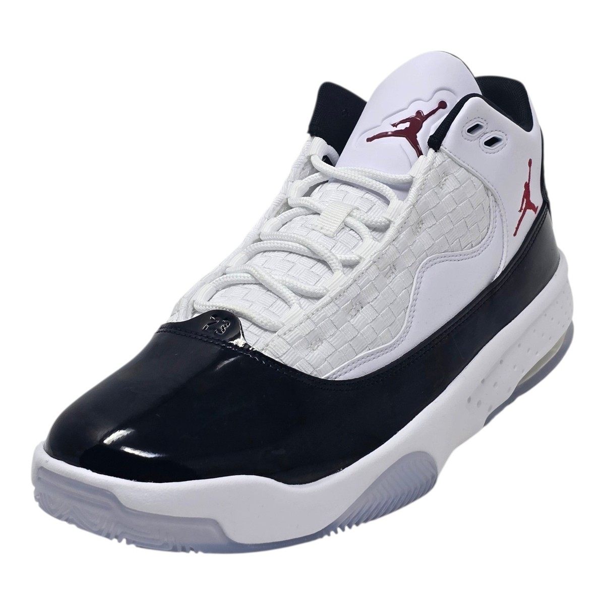 Nike Air Jordan Max Aura 2 Men Basketball Shoes Size 9 White Black