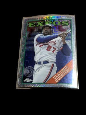 2023 Topps Series 1 - 1988 Topps Chrome Silver Pack Vladimir Guerrero #T88C-73