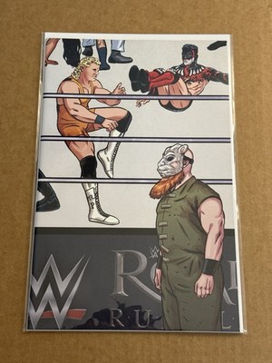 WWE #8 Cover E Royal Rumble Connecting BOOM! Studios Comics 2017 NM RARE Comic
