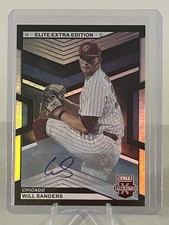 2023 Panini Elite Extra Edition - Will Sanders #136 Signatures (AU, RC)