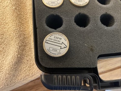 Bird 43 Thruline Wattmeter 250D Plug-In Slug Element 250 Watt 200-500 MHZ