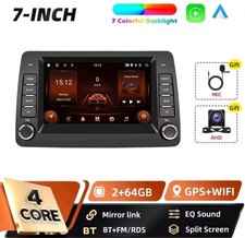 Autoradio Fiat Panda Android 2002/2012 GPS Car play Radio Navigatore Retrocamera