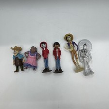 6 Disney PIXAR COCO Figurines