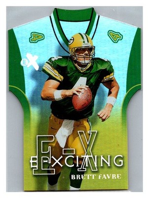 2000 EX E-Xciting Brett Favre #4XT HOF TD0748