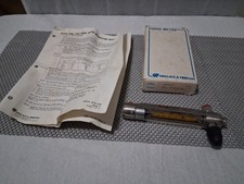 Vintage NOS Wallace & Tiernan 32E073SSXX2 Purge Meter  fl=1.00 scfh *SEE SPECs*