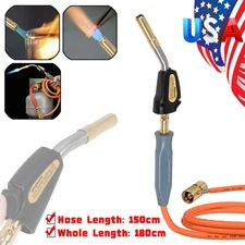 MAPP MAP-pro Propane Self Ignition Gas Plumbing Welding Torch With 5" Hose USA