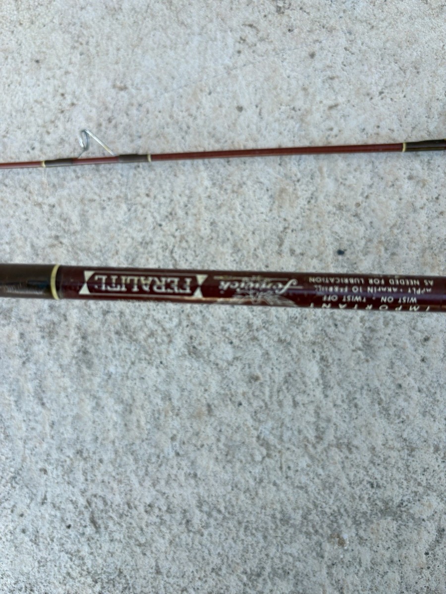 Vintage Fenwick FS-70 Spinning Rod, Tube And Sock. | eBay