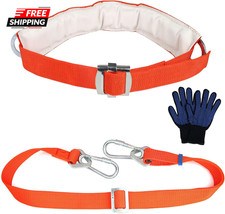 Safety Belt With Adjustable Lanyard Tree Climbing Belt Harness Fall Protection