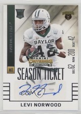 2015 Panini Contenders Draft Picks Auto Levi Norwood #212 Auto 1k5