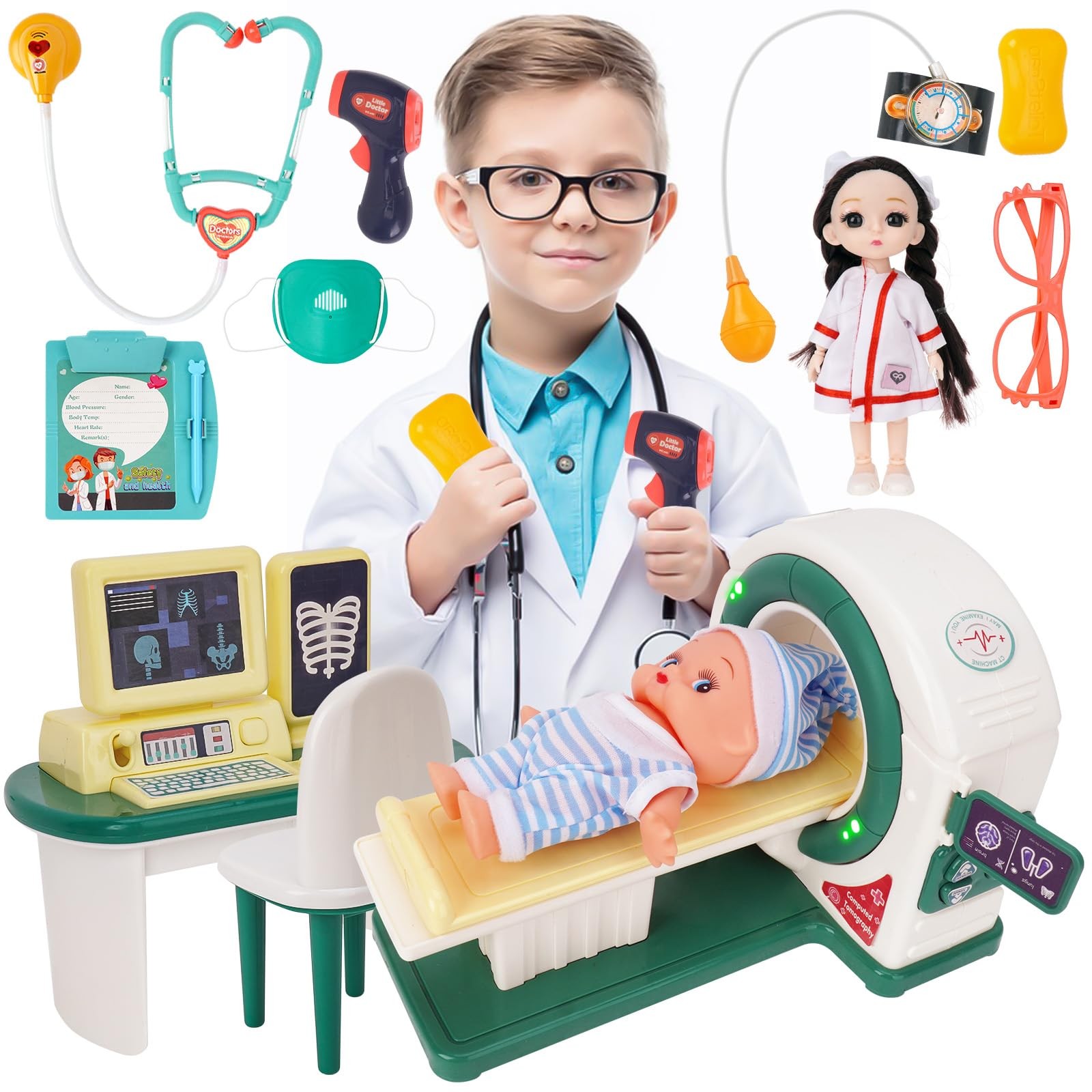 With Medical Tools, X-ray Ma...