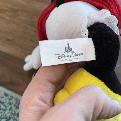 Minnie Mouse Stuffed Animal Plush Red Dress-10" - Picture 4 of 4