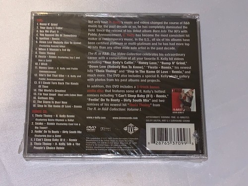 R. KELLY - R IN R&B: VIDEO COLLECTION (DVD) BRAND NEW SEALED!!! 2003 - Picture 6 of 6