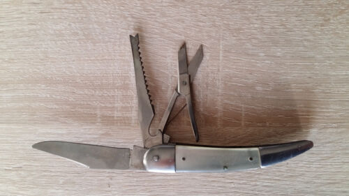 Multifunktions Klappmesser- Taschenmesser mit Perlmutt Alt - Stainless Steel - Bild 8 von 8