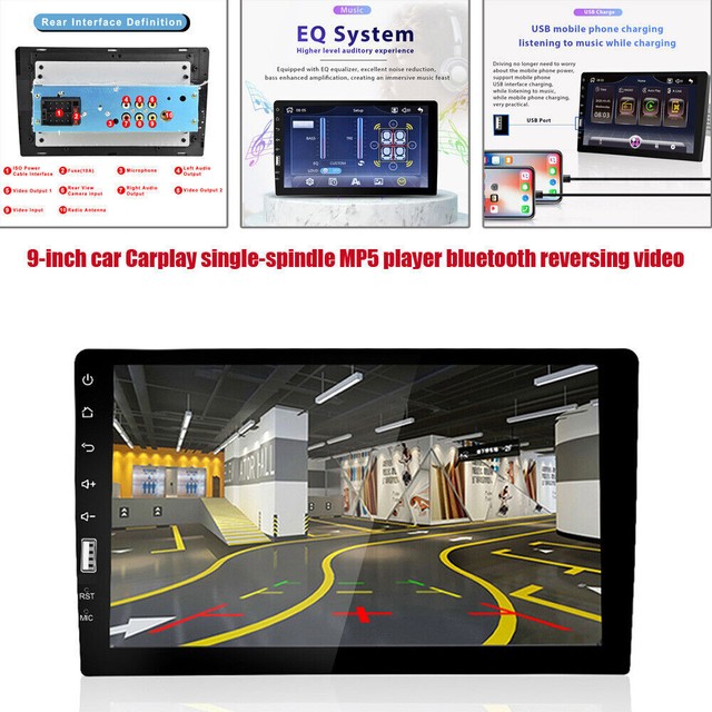 9" Car Carplay Single-spindle Mp5 Player Bluetooth Reversing Mirror Link FM/AM 9" Car Carplay Single-spindle Mp5 Player Bluetooth Reversing Mirror Link FM/AM