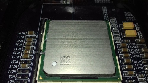 RETROGAMING ELITE GROUP 478 SOCKET P4VXAD MOTHERBOARD + RAM +CPU + IO SHIELD - 第 3/14 張圖片
