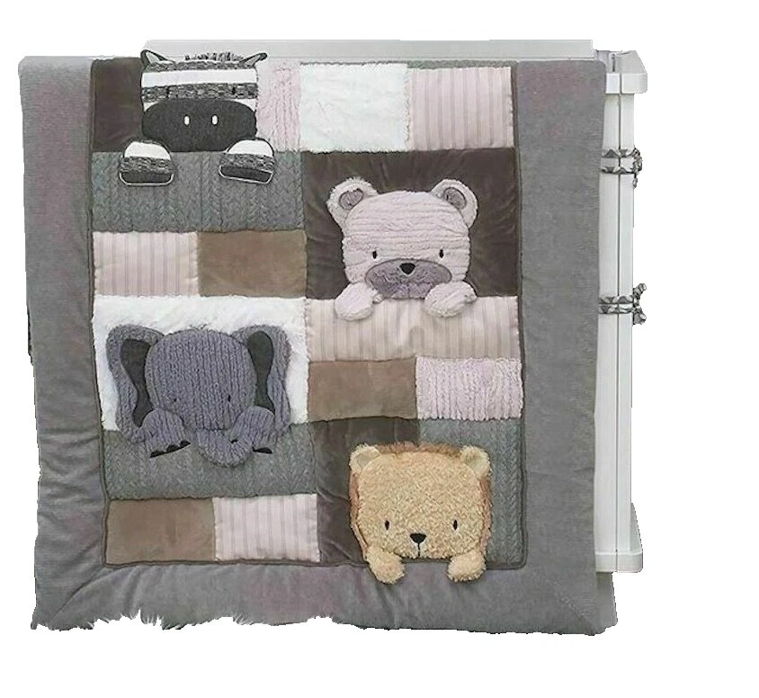 Cotton Blend Unisex Crib Comforters