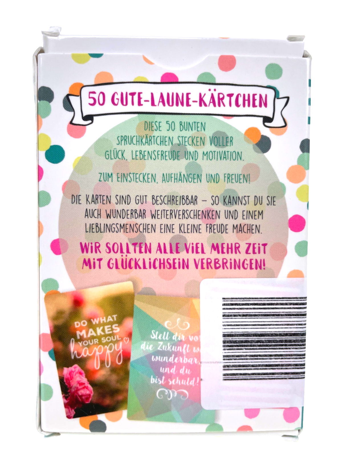 Thumbnail - Happy Mantras To Go: 50 Kärtchen Zum Glücklichsein | 5005944