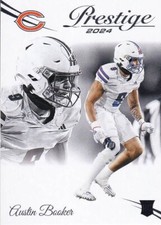 2024 Panini Prestige - Rookies #372 Austin Booker (RC) - Bears