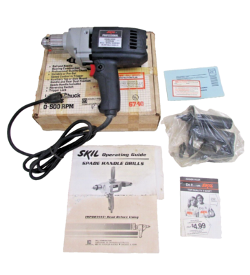 SKIL PROFESSIONAL 1/2” #6740 SPADE HANDLE REVERSIBLE SPEED CONTROL