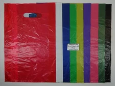 High Density 12" x 3" x 18" Bags Variety of Colors & Qty. Merchandise Retail