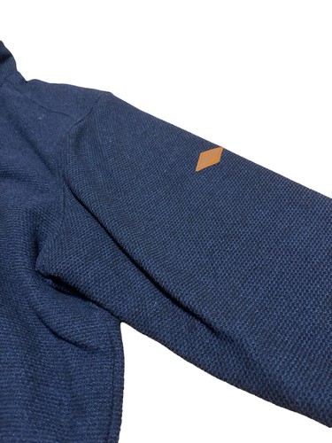 Orvis Fleece Jacket Mens XL Pullover Quarter Zip Blue Sherpa Lined Casual EUC - Picture 6 of 6