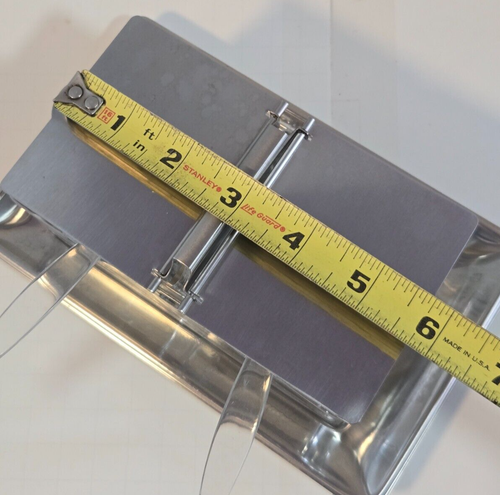 Fraser's Cromargan Stainless And Glass Condiment Server With Spoons - Picture 16 of 17