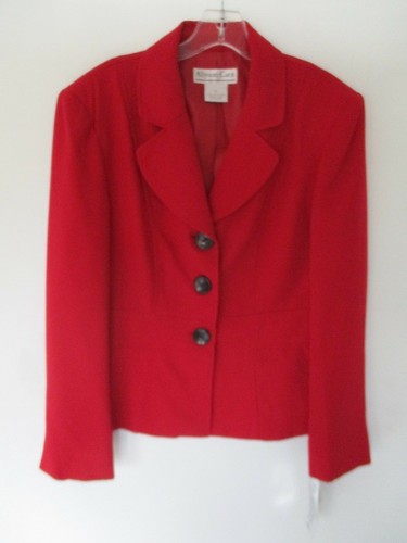Solid Red Blazer $200 MSRP | eBay