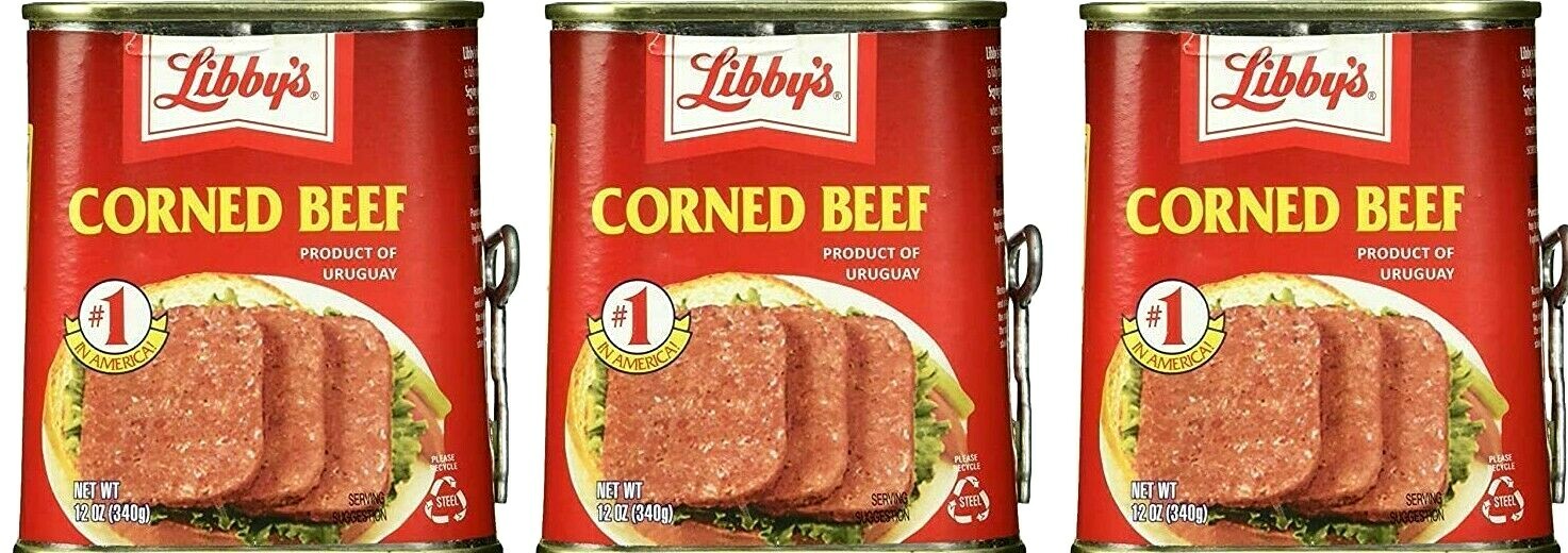 Libby's Corned Beef 12 oz ( Pack of 3 ) Exp 3/14/2027 eBay