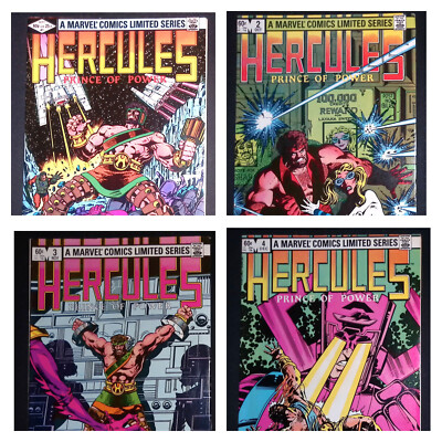 Herkules Prinz der Macht #1 2 3 4 Bronzezeit Marvel Comics Konvolut
