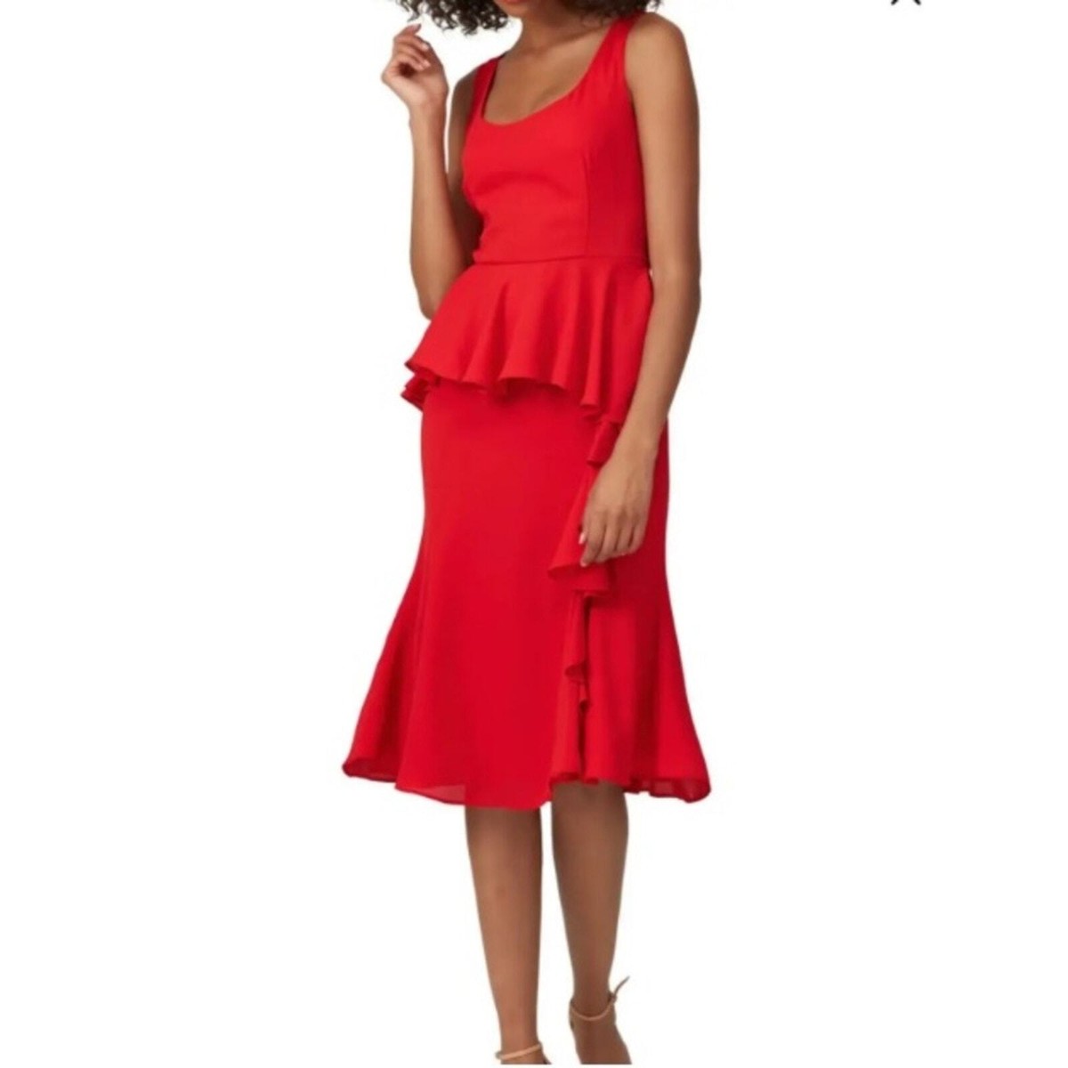 open lace back dress Prabal Gurung Size 6 Dress